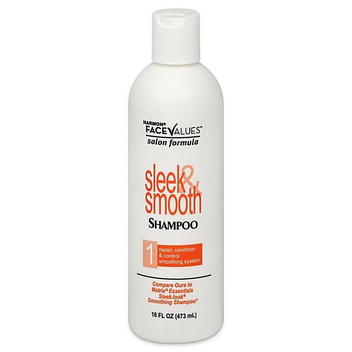 slide 1 of 1, Harmon Face Values Sleek Down Shampoo, 16 oz