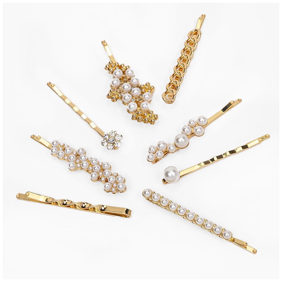 slide 2 of 2, scünci Bobby Pins, 8 ct