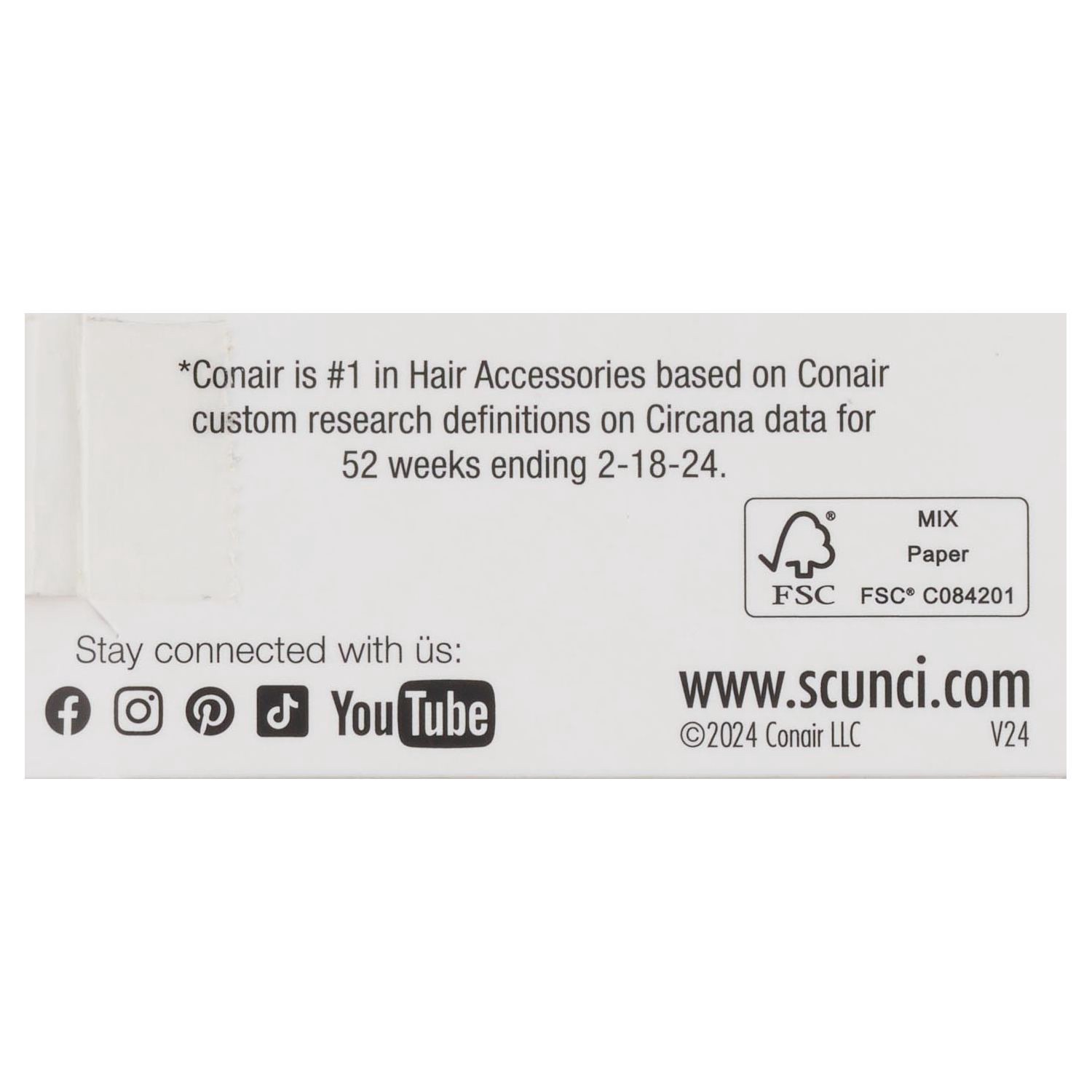 slide 3 of 5, scünci Scunci 1-Pk Fx Leather Headwrap, 1 ct