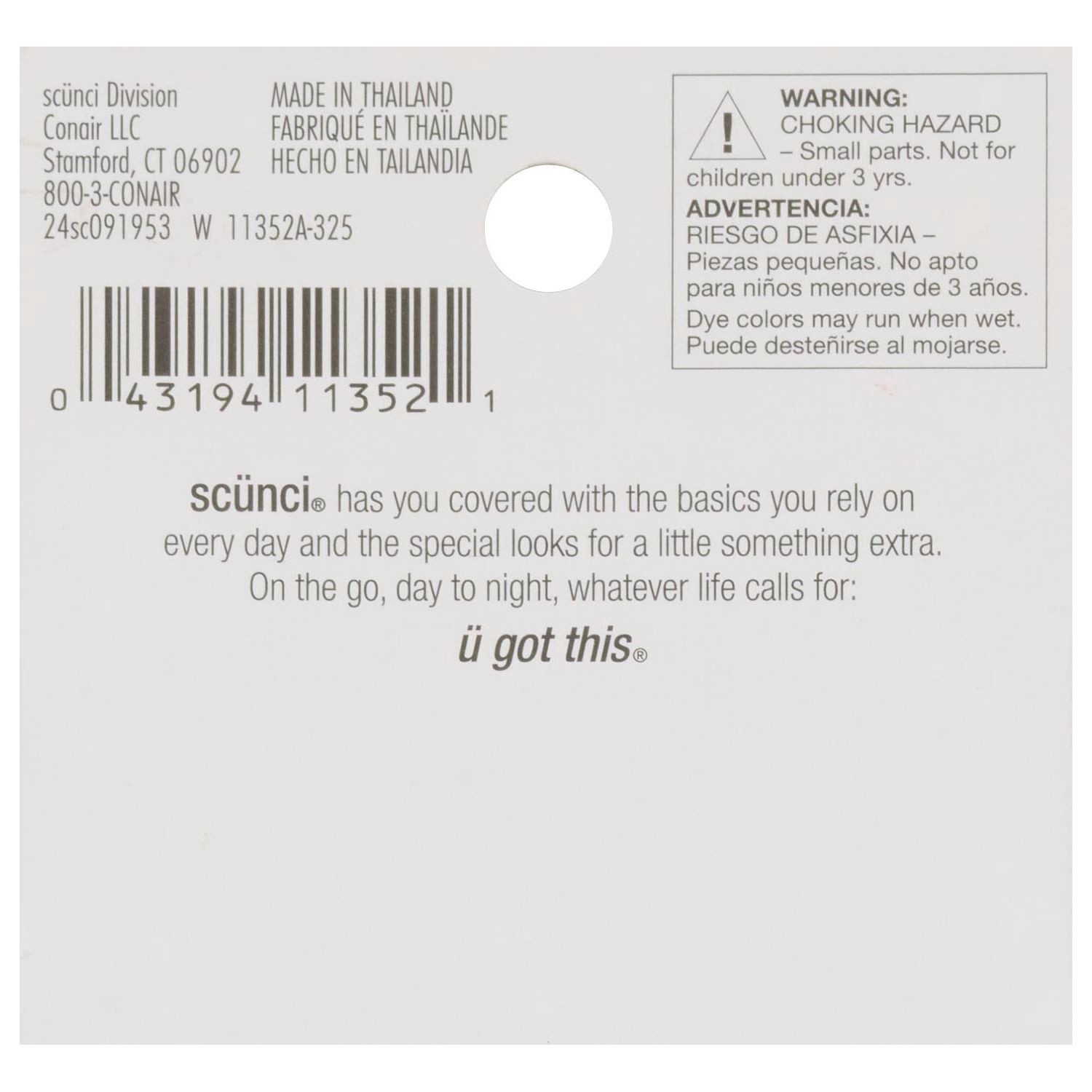 slide 2 of 5, scünci Scunci 1-Pk Fx Leather Headwrap, 1 ct