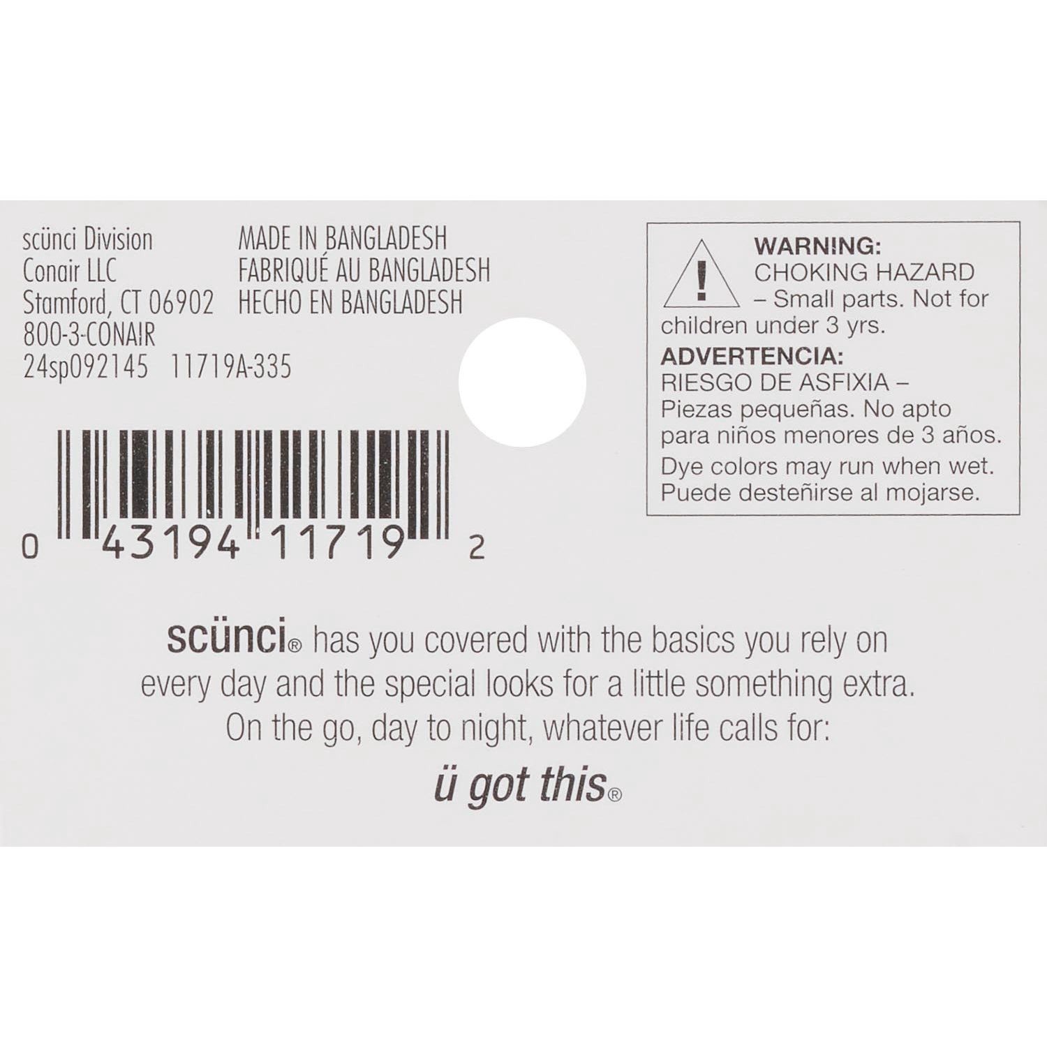 slide 3 of 5, Conair Tamera Turban Wrap Prnt Hw 1-Pk, 1 ct