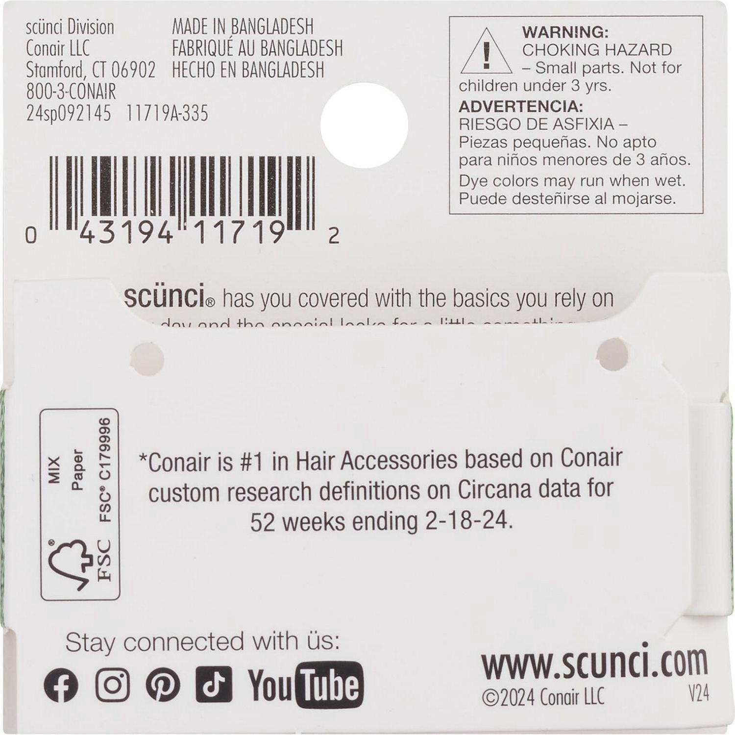 slide 4 of 5, Conair Tamera Turban Wrap Prnt Hw 1-Pk, 1 ct