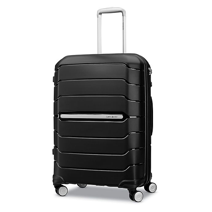 slide 1 of 5, Samsonite Freeform Hardside Spinner Checked Luggage - Black, 24 in