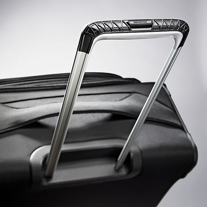 slide 6 of 8, Samsonite ECO-Glide Spinner Checked Luggage - Black, 25 in