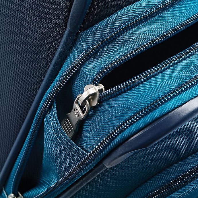 slide 9 of 10, Samsonite ECO-Glide Spinner Checked Luggage - Marine Blue, 25 in