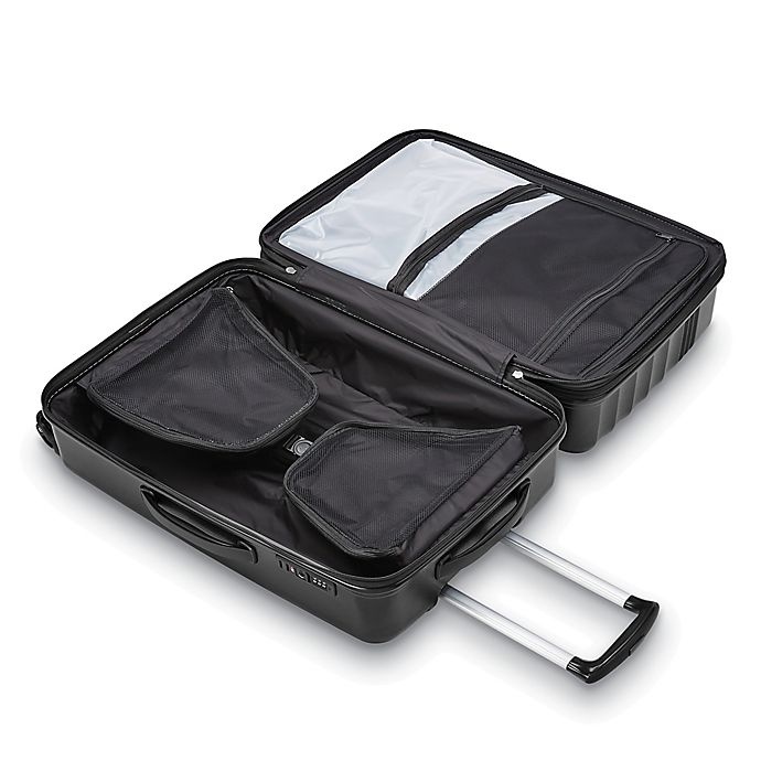 slide 7 of 7, Samsonite Cerene Hardside Spinner Carry On Luggage - Black, 20 in