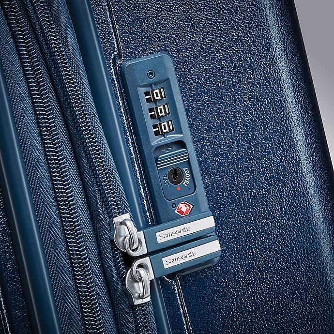 slide 6 of 7, Samsonite Cerene Hardside Spinner Carry On Luggage - Blue, 20 in