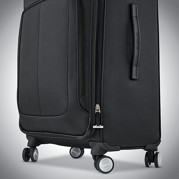 slide 2 of 6, Samsonite Solyte DLX Expandable Spinner Carry On - Black, 22 in