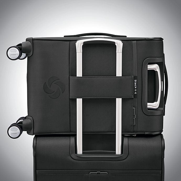 slide 5 of 6, Samsonite Solyte DLX Expandable Spinner Carry On - Black, 22 in