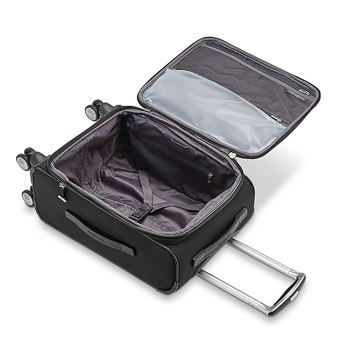 slide 6 of 6, Samsonite Solyte DLX Expandable Spinner Carry On - Black, 22 in