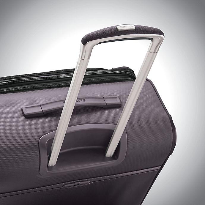 slide 4 of 5, Samsonite Solyte DLX Expandable Spinner Checked Luggage - Grey, 25 in