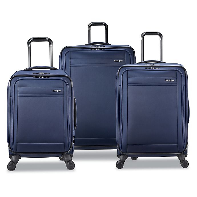 slide 2 of 11, Samsonite Signify 2 LTE Softside Spinner Carry On Luggage - Navy, 1 ct