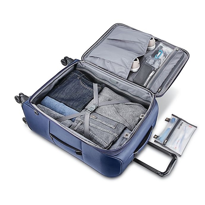 slide 5 of 11, Samsonite Signify 2 LTE Softside Spinner Carry On Luggage - Navy, 1 ct