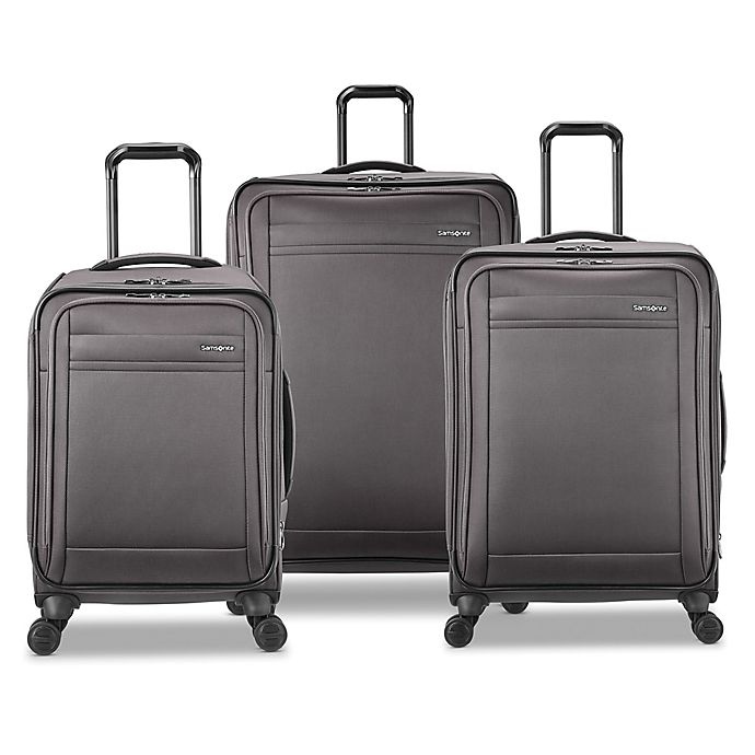 slide 2 of 11, Samsonite Signify 2 LTE Softside Spinner Checked Luggage - Charcoal, 25 in