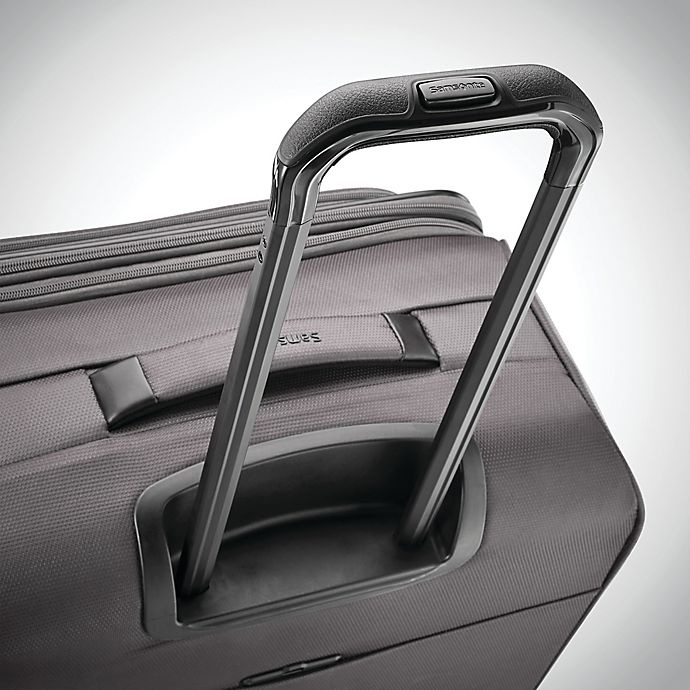 slide 9 of 11, Samsonite Signify 2 LTE Softside Spinner Checked Luggage - Charcoal, 25 in