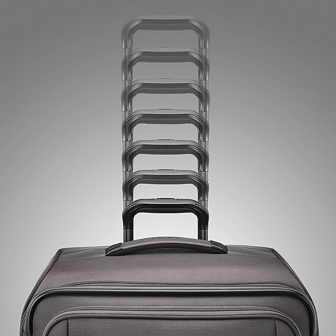 slide 10 of 11, Samsonite Signify 2 LTE Softside Spinner Checked Luggage - Charcoal, 25 in