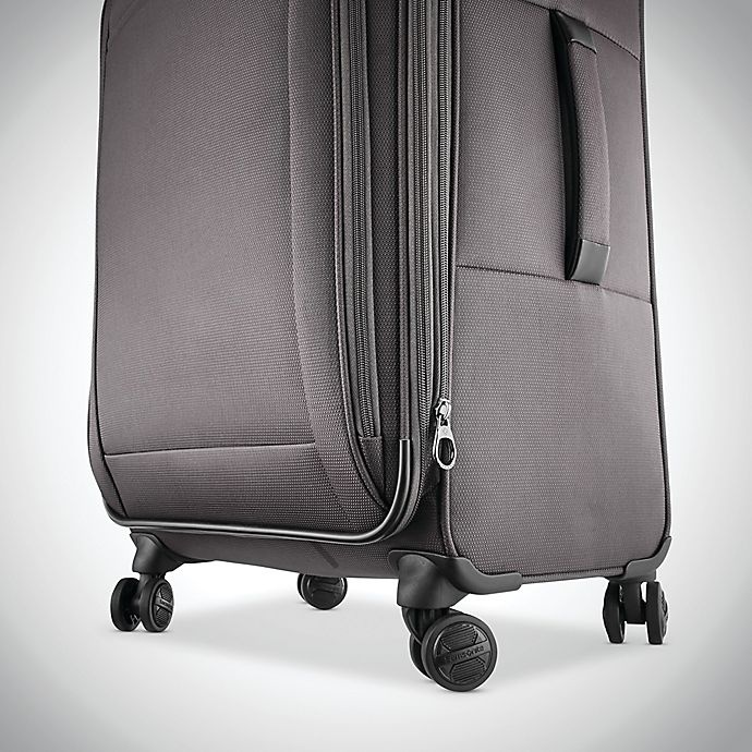 slide 11 of 11, Samsonite Signify 2 LTE Softside Spinner Checked Luggage - Charcoal, 25 in