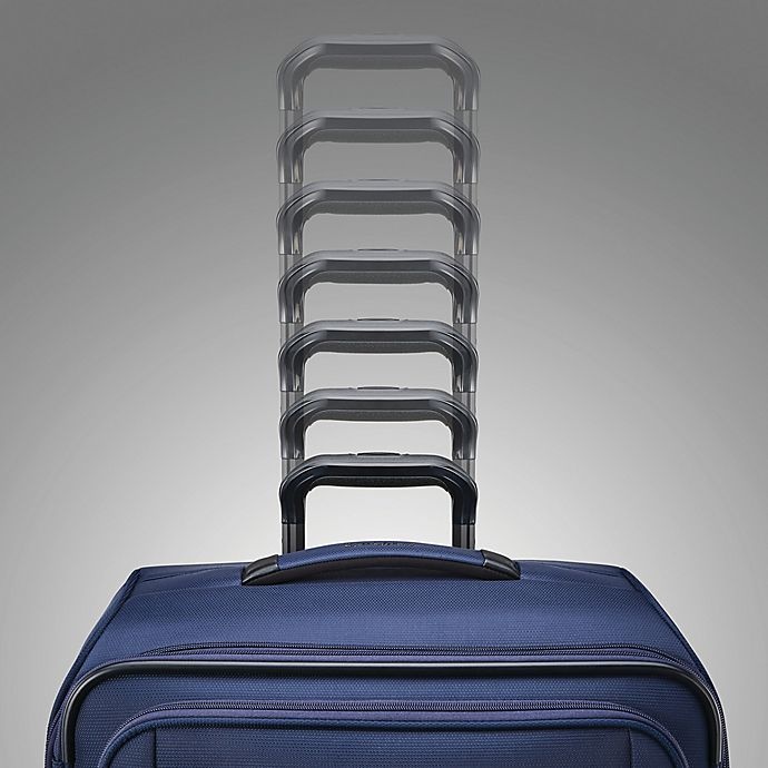 slide 10 of 11, Samsonite Signify 2 LTE Softside Spinner Checked Luggage - Navy, 25 in