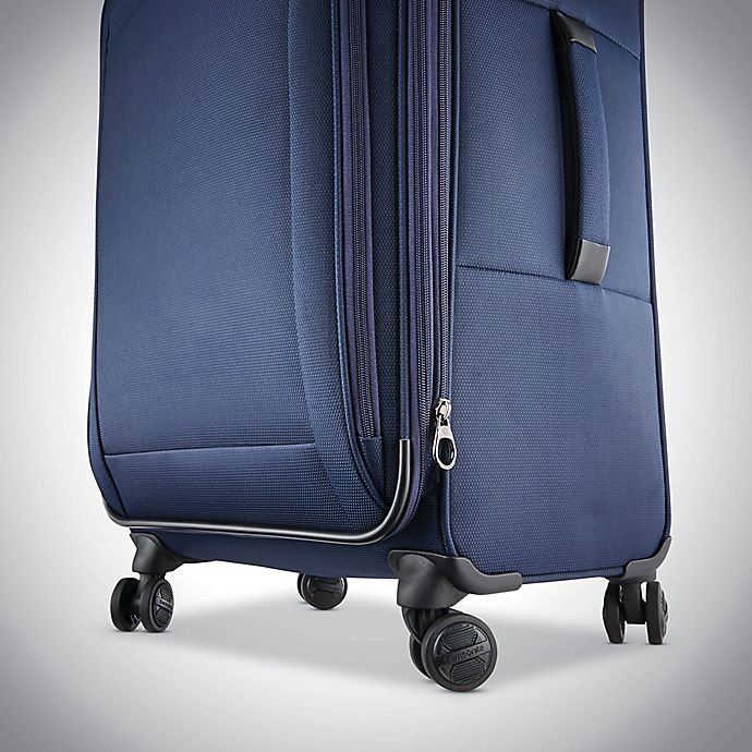 slide 11 of 11, Samsonite Signify 2 LTE Softside Spinner Checked Luggage - Navy, 25 in