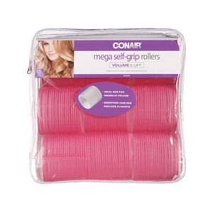 slide 1 of 5, Conair Mega Self Grip Rollers, 9 ct