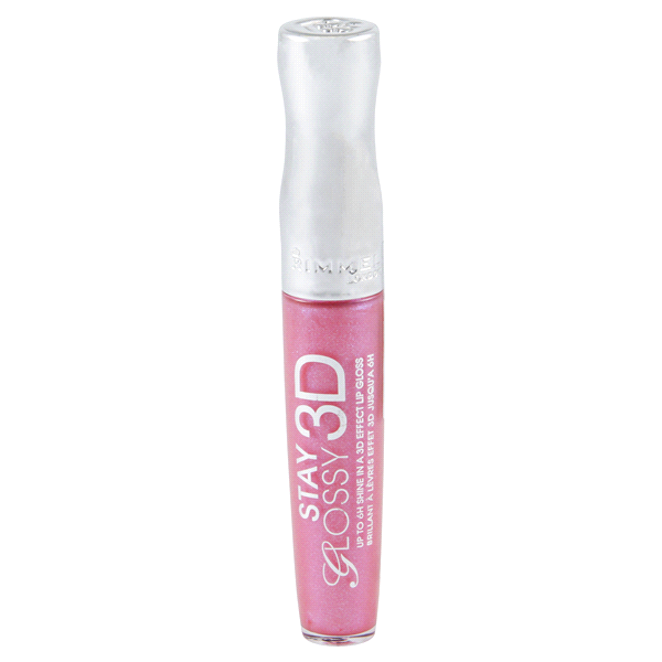 slide 1 of 1, Rimmel London Stay Glossy 3d Lipgloss Back Row Smooch, 1 ct