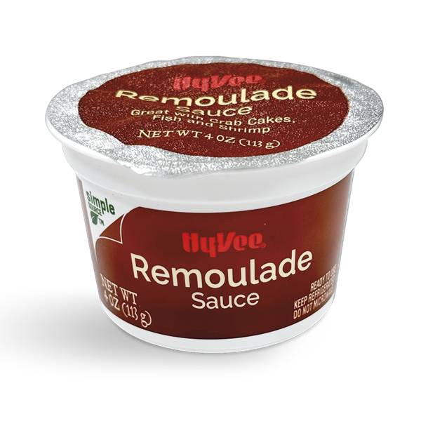 slide 1 of 1, Hy-Vee Remoulade Sauce Retail Cup, 4 oz
