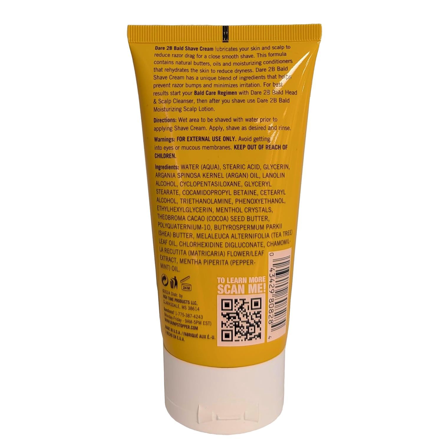 slide 7 of 7, Dare 2B Bald Lubricate & Hydrate Shave Cream 5.0 oz, 5 oz