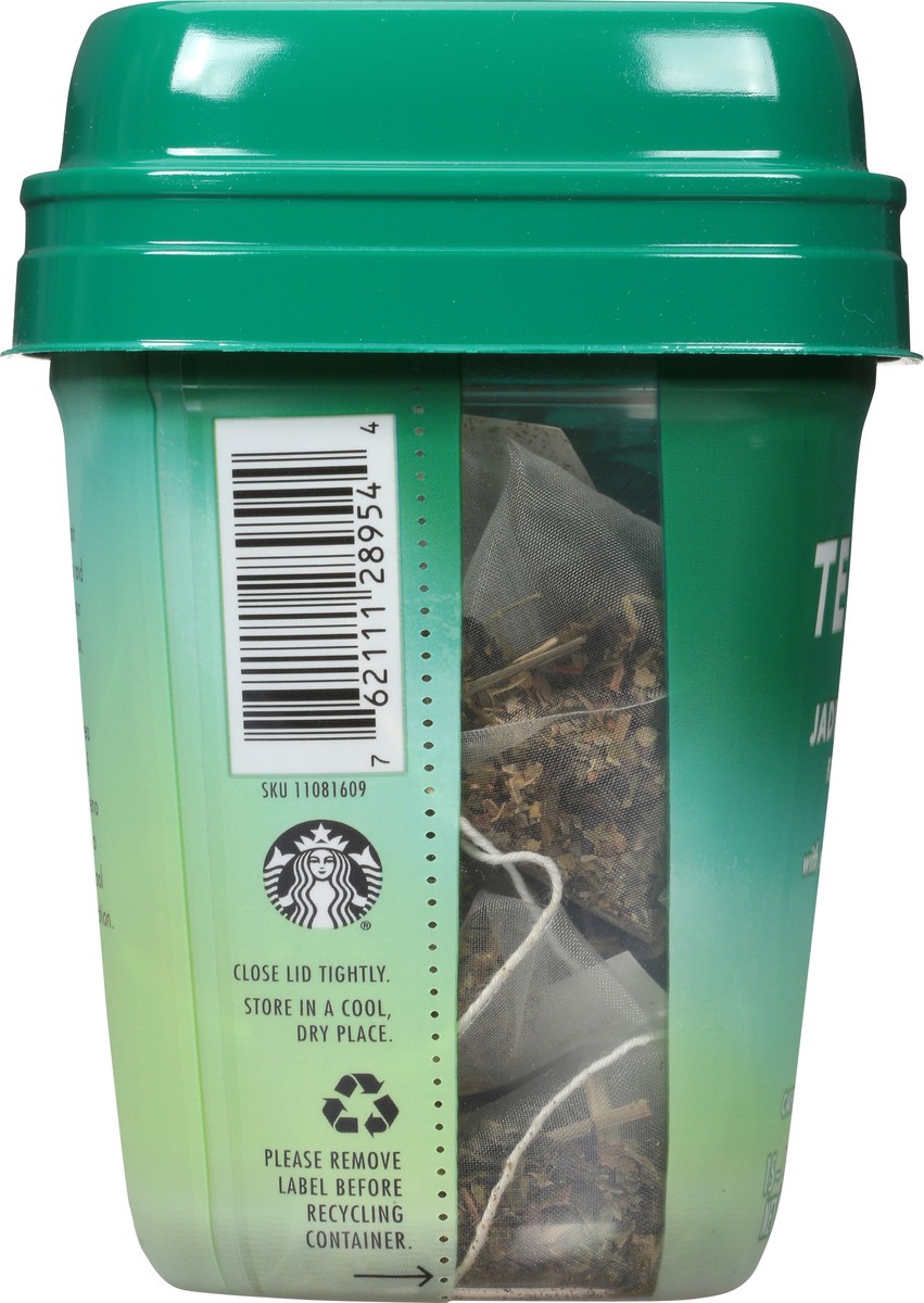 slide 5 of 9, Teavana Jade Citrus Mint, Green Tea With Spearmint and Lemongrass, 15 Sachets, 0.85 oz