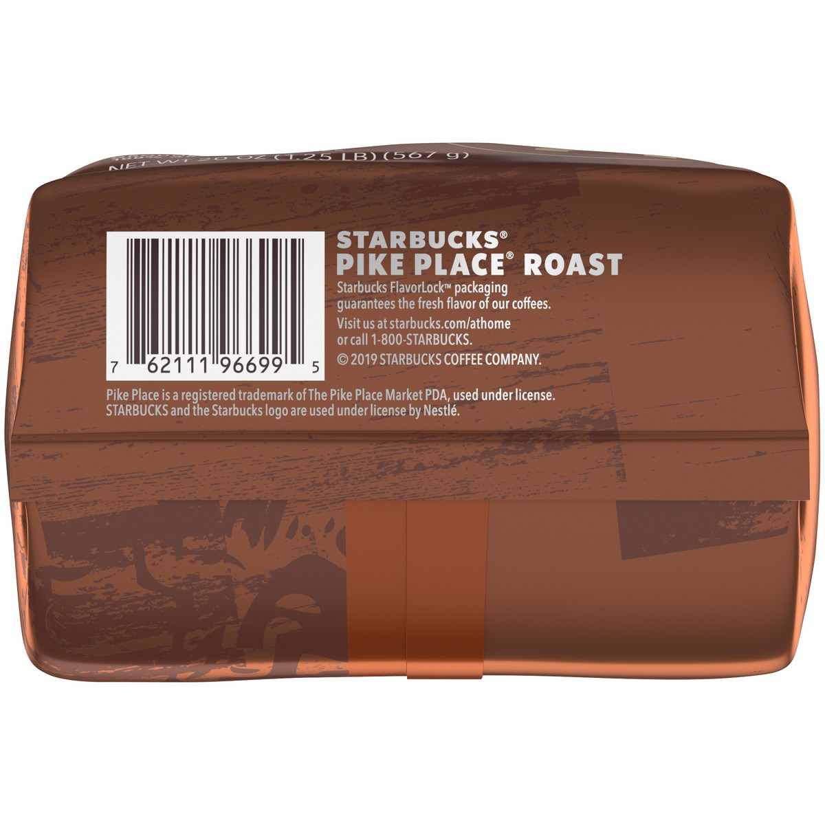 slide 7 of 9, Starbucks Ground Coffee—Medium Roast Coffee—Pike Place Roast—100% Arabica—1 bag (20 oz), 20 oz