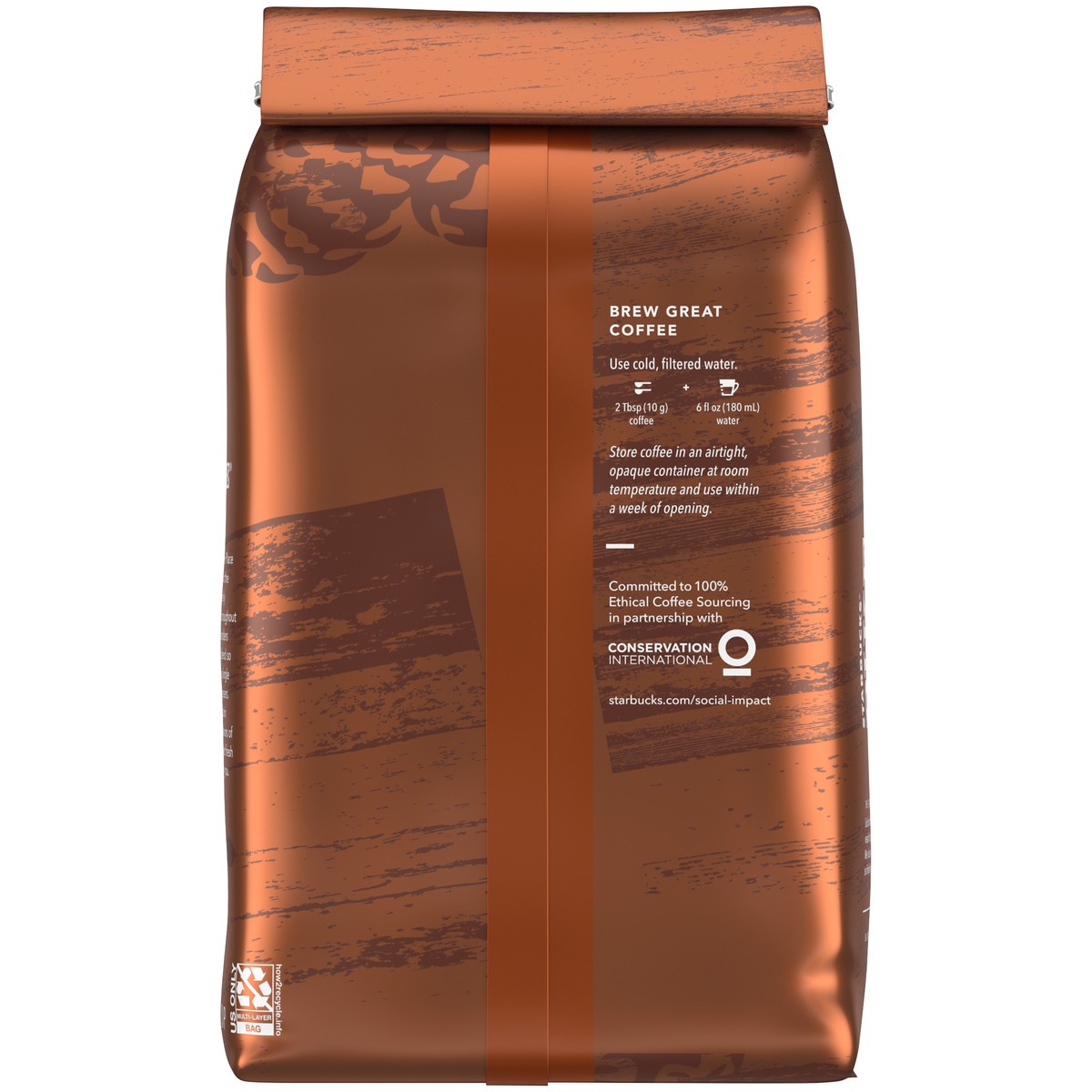 slide 8 of 9, Starbucks Ground Coffee—Medium Roast Coffee—Pike Place Roast—100% Arabica—1 bag (20 oz), 20 oz