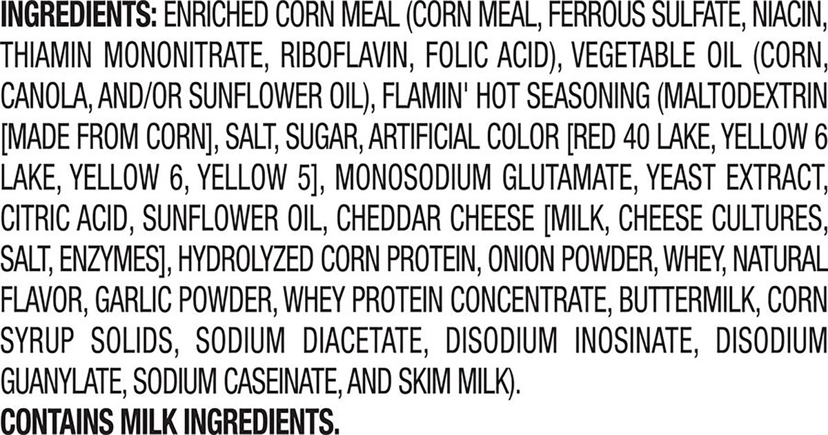 slide 4 of 13, Cheetos Cheese Flavored Snacks, Flamin' Hot Flavored, Minis, 3.625 oz
