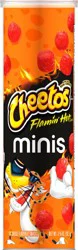 Cheetos Cheese Flavored Snacks, Flamin' Hot Flavored, Minis