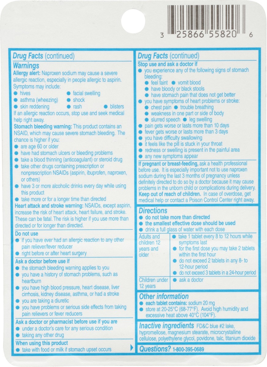 slide 3 of 9, Aleve All Day Strong Tablets 220 mg Naproxen Sodium 10 ea, 10 ct