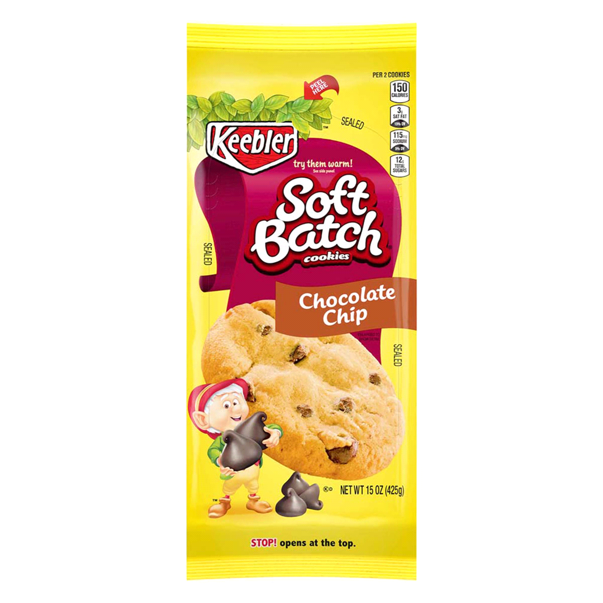 slide 1 of 7, Keebler Soft Batch Chocolate Chip, 15 oz