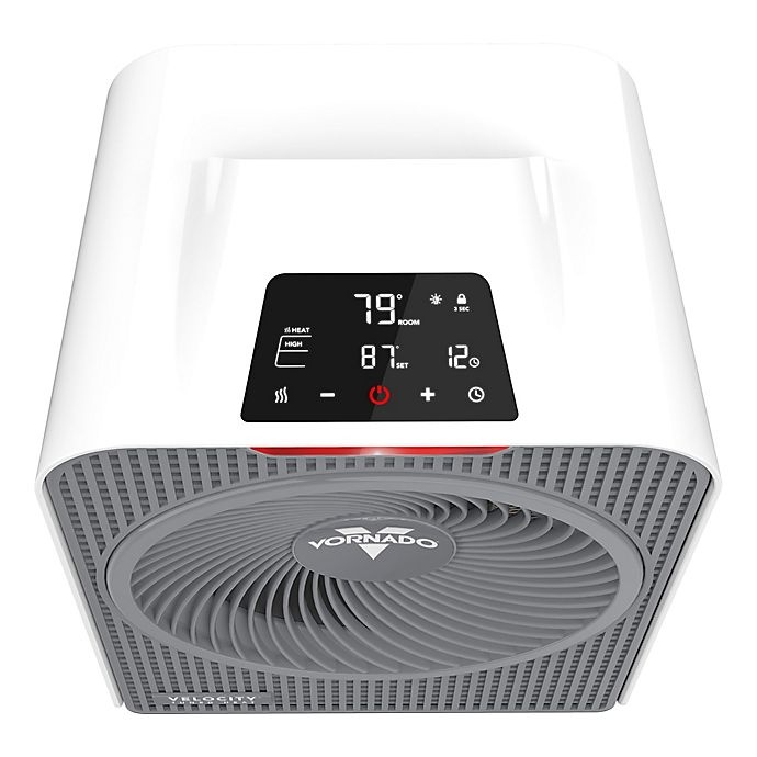 slide 5 of 5, Vornado Velocity 5 Auto Enhanced Whole Room Vortex Heater - White, 1 ct