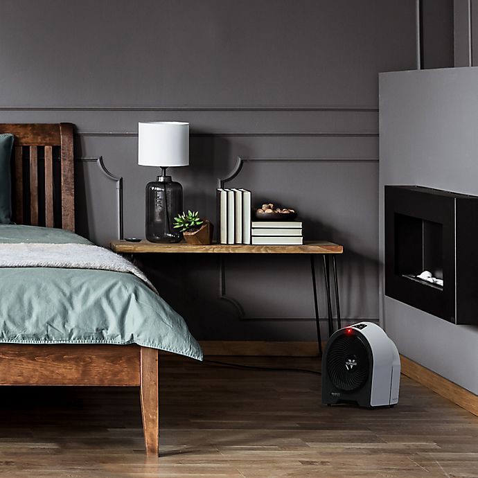 slide 3 of 5, Vornado Velocity 5R Digital Whole Room Heater - Black/White, 1 ct