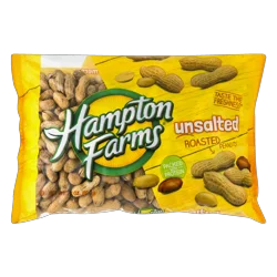Hampton Farms Unsalted Roasted Peanuts