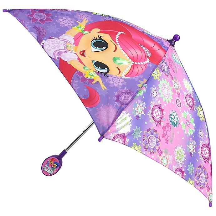 slide 2 of 2, Disney Shimmer & Shine Umbrella - Purple, 1 ct