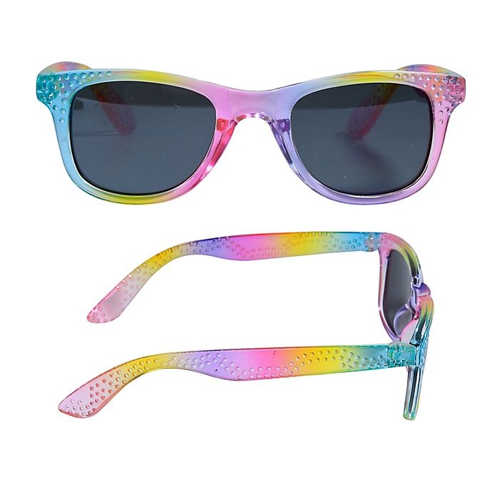 slide 1 of 1, On The Verge Rainbow Rhinestone Sunglasses, 1 ct