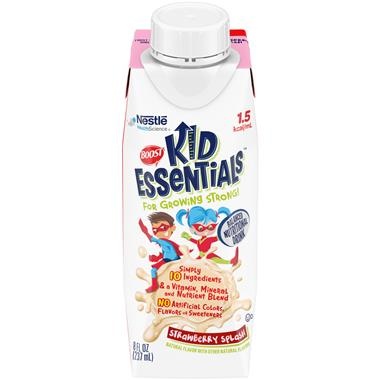 slide 1 of 1, Boost Kid Essentials Strawberry Splash, 8 fl oz