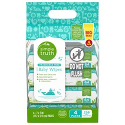 Simple Truth Fragrance-Free Baby Wipes Multipack