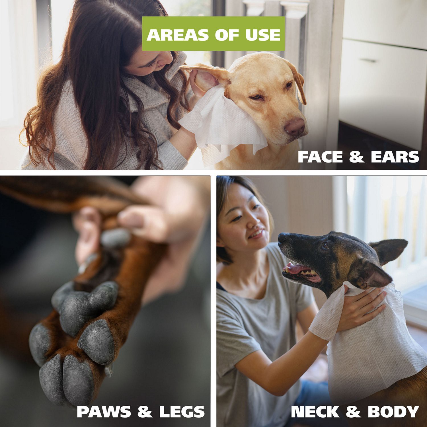 slide 4 of 10, Wahl Refresh Massive Pet Grooming Wipes, Coconut Lime Verbena Scent, 3 Pk (12 Wipes Per Pack), 12 ct