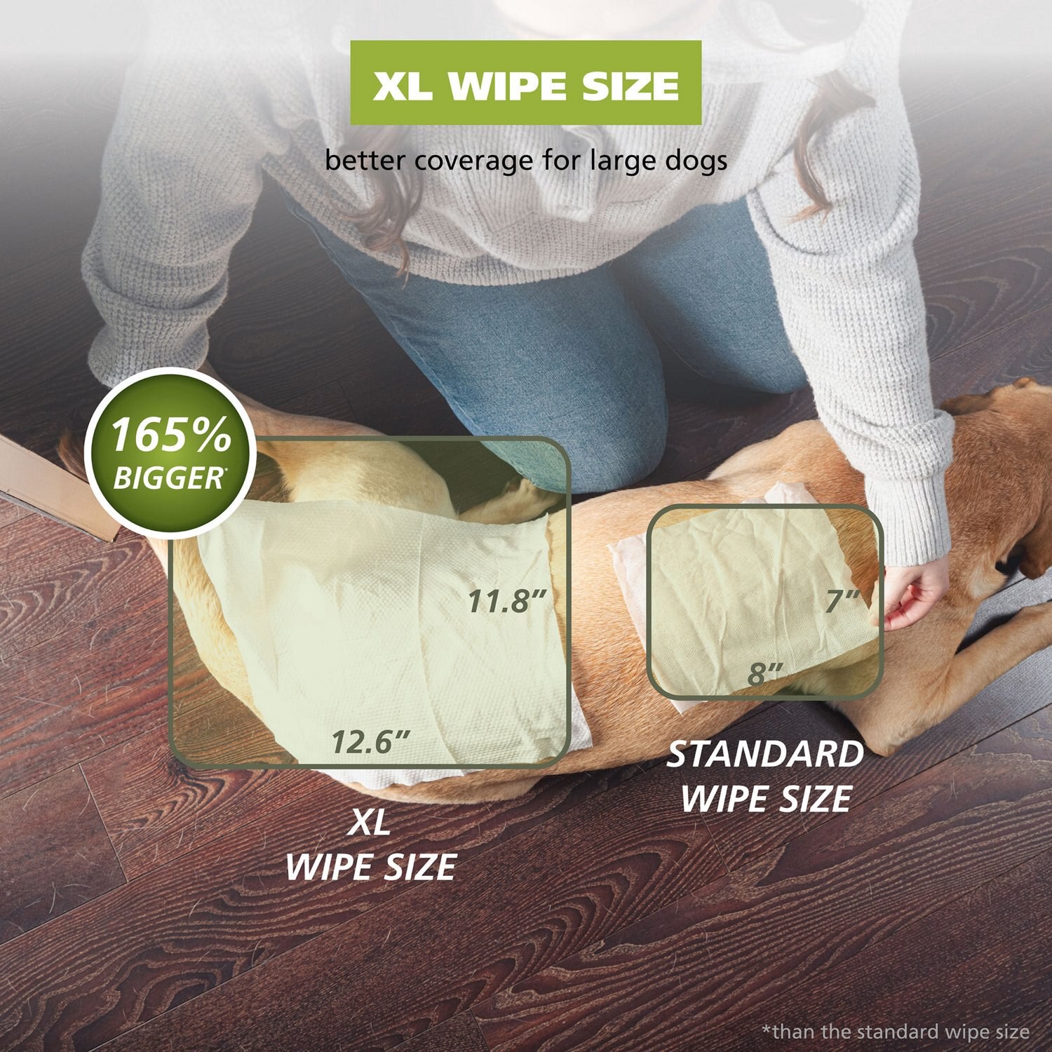 slide 9 of 10, Wahl Refresh Massive Pet Grooming Wipes, Coconut Lime Verbena Scent, 3 Pk (12 Wipes Per Pack), 12 ct