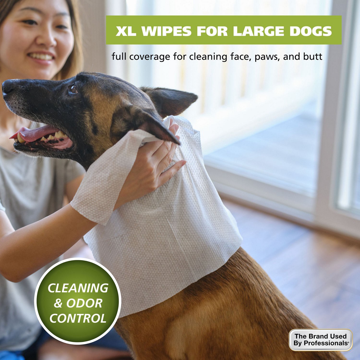 slide 10 of 10, Wahl Refresh Massive Pet Grooming Wipes, Coconut Lime Verbena Scent, 3 Pk (12 Wipes Per Pack), 12 ct