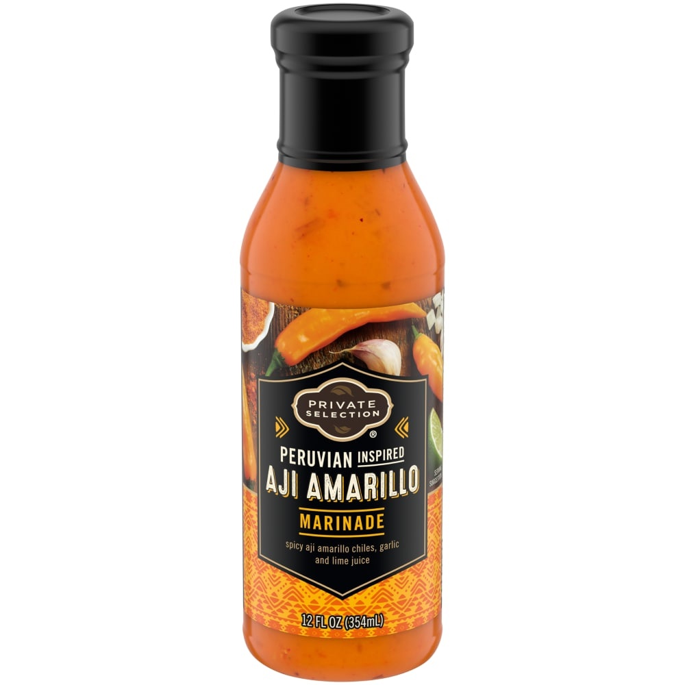 slide 1 of 1, Private Selection Peruvian Inspired Aji Amarillo Marinade, 12 fl oz