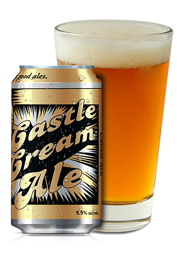 slide 2 of 4, Castle Danger Brewery Brewery Castle Cream Ale, 6 ct; 12 oz