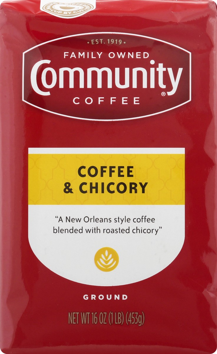 slide 2 of 12, Community Coffee Coffee & Chicory, 16 oz