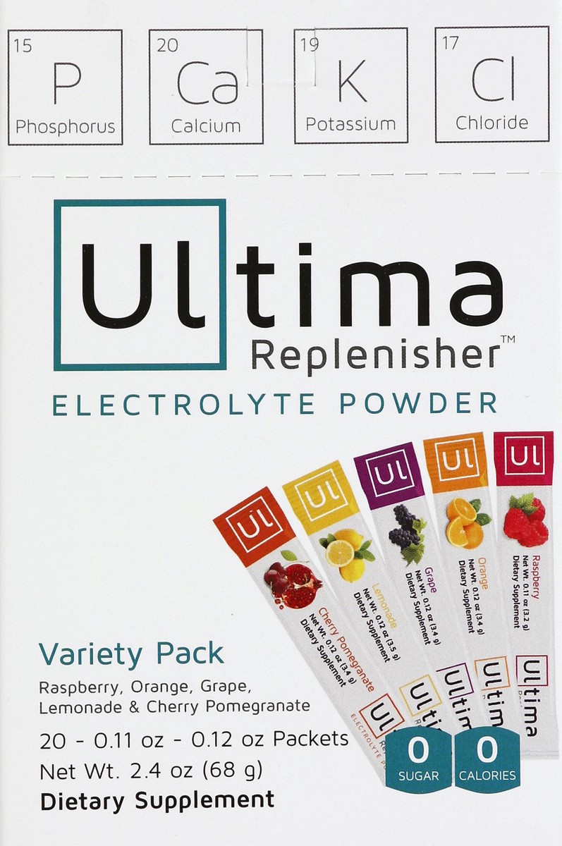 slide 1 of 4, Ultima Electrolyte Powder - 20 ct, 20 ct