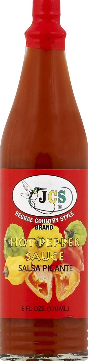 slide 1 of 1, JCS Hot Pepper Sauce 6 oz, 6 oz