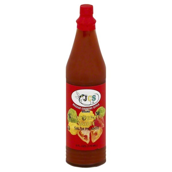slide 1 of 1, JCS Jamaican Country Style Pepper Sauce, 6 oz